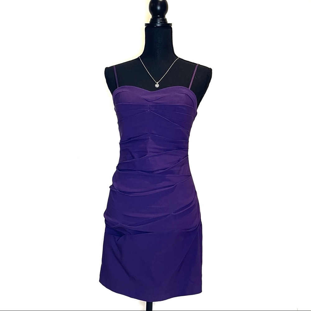 Ruby Rox Junior Purple Cocktail Dress Size 5